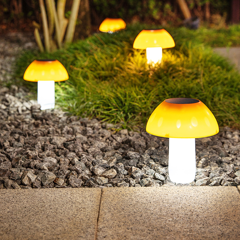 Main product image of Mushroom-Shaped Ground Plug Lights for Outdoor Landscape Use
