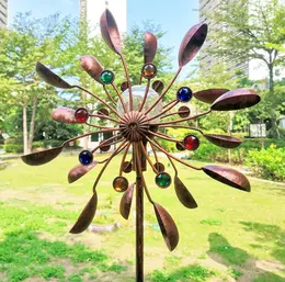 Product image of Solar Powered Garden Stake Light with Glass Ball