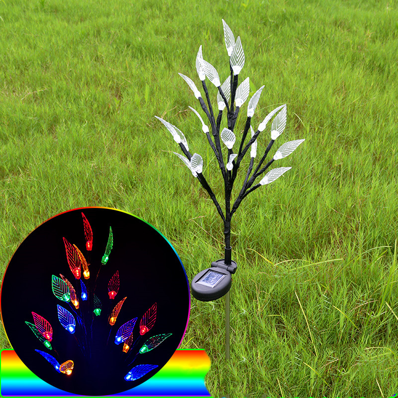 Main product image of Solar-Powered Leaf Branch Garden Lawn Light