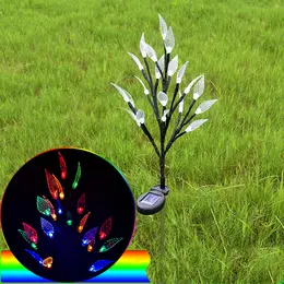 Product image of Solar-Powered Leaf Branch Garden Lawn Light