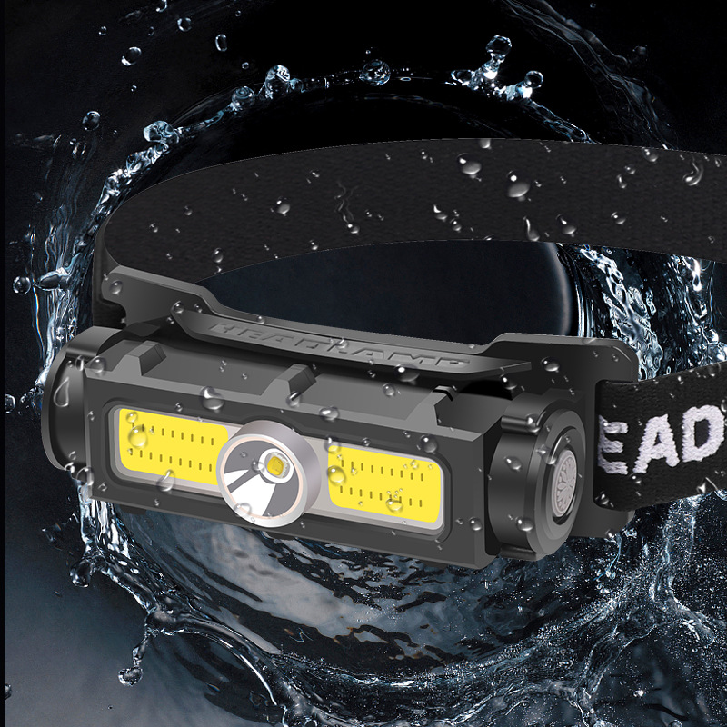 Main product image of Rechargeable Flood Light Headlamp with Built-in Battery