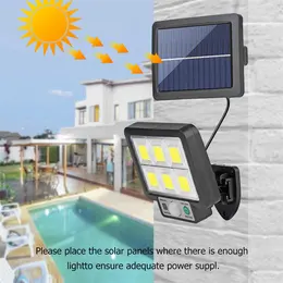 Product image of LED Solar Split Wall Lamp, 3-Mode, Waterproof, Motion Sensor