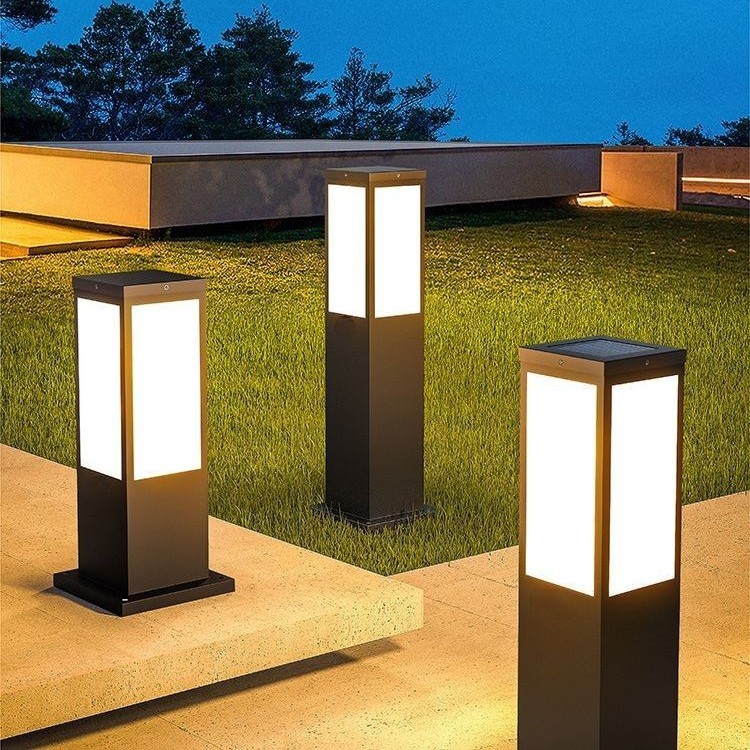 Main product image of Solar-Powered LED Lawn Lights for Outdoor Garden and Pathway Illumination