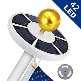 Product image of 42 LED Solar Flag Pole and Camping Tent Light