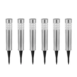 Product image of 6-Piece Solar Pathway Light, IP44, 3 RGB Color Changing, Fiona GPCT1402