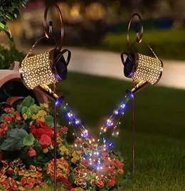 Product image of 2-Piece Copper Solar Watering Can Lights, Outdoor