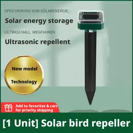 Product image of Small Square Solar-Powered Bird Repellent Device