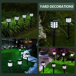 Product image of 12-Pack LED Solar Powered Garden Stake Lights for Path and Lawn