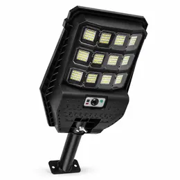 Product image of Solar Powered Motion Sensor Outdoor LED Light, W7207, Black
