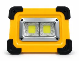 Product image of W854 COB LED Flood Light, Solar Rechargeable, Magnetic, 6600mAh, 5 Hr Runtime