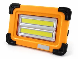 Product image of W858 Solar Rechargeable Magnetic LED Flood Light, 30W, 6600mAh, 5 Hr Runtime