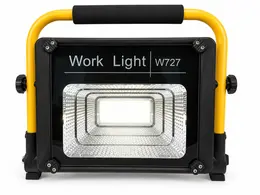 Product image of W727 LED Work Light, 80W, 5000mAh, Solar Powered, Rechargeable