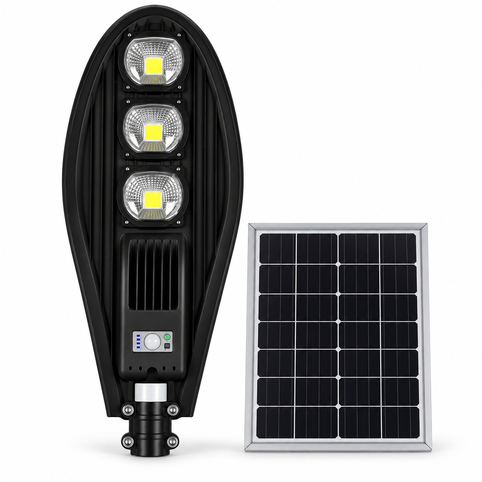 Main product image of W737D Solar Powered 60W Rechargeable Outdoor Street Light