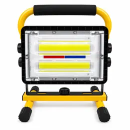 Product image of W860B Solar Rechargeable COB LED Flood Light, 60W, 20800mAh, 7 Hr