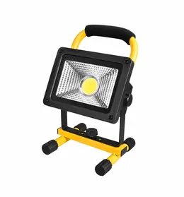 Product image of W865A Portable Solar Rechargeable COB LED Flood Light, 6000mAh Battery