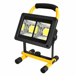 Product image of W865B Portable Solar Rechargeable COB LED Flood Light, 9000mAh, 4-Hour