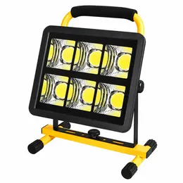 Product image of W865C 60W Solar Rechargeable LED Flood Light, 15000mAh Battery, Portable