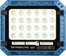 Product image of W8112 3 Solar Rechargeable LED Flood Light, Remote Control, Red/Blue Warning, Battery Display