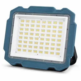 Product image of W8148 Solar Rechargeable LED Flood Light, USB-C Output, Power Bank