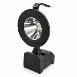 Product image of W872B Solar Rechargeable LED Flood Work Light with Type C, 6000mAh Battery Display