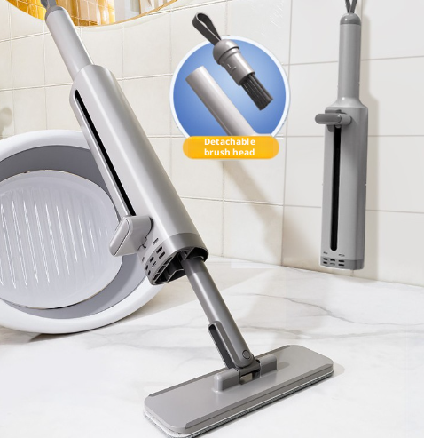 Main product image of Miniature Mop, Gray, Single Handle for Small Area Cleaning