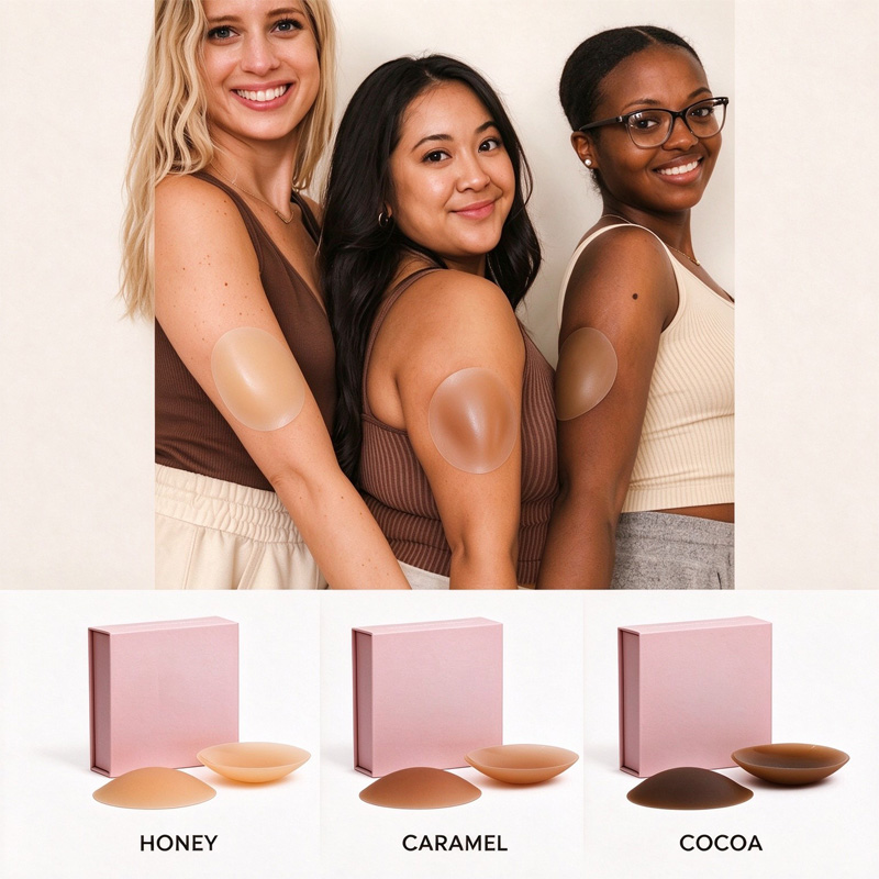 Main product image of Seamless Full Coverage Silicone Nipple Covers, Reusable, A-C Cups