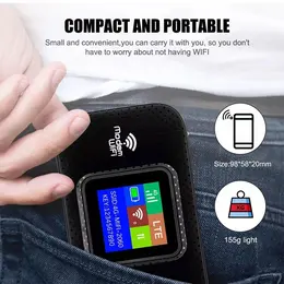 Product image of Portable Unlocked 5G LTE Wireless WiFi Hotspot with LCD Display