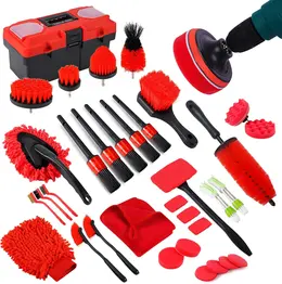 Product image of 35-Unit Car Detailing Kit for Interior, Exterior, Wheels, Dashboard, Glass