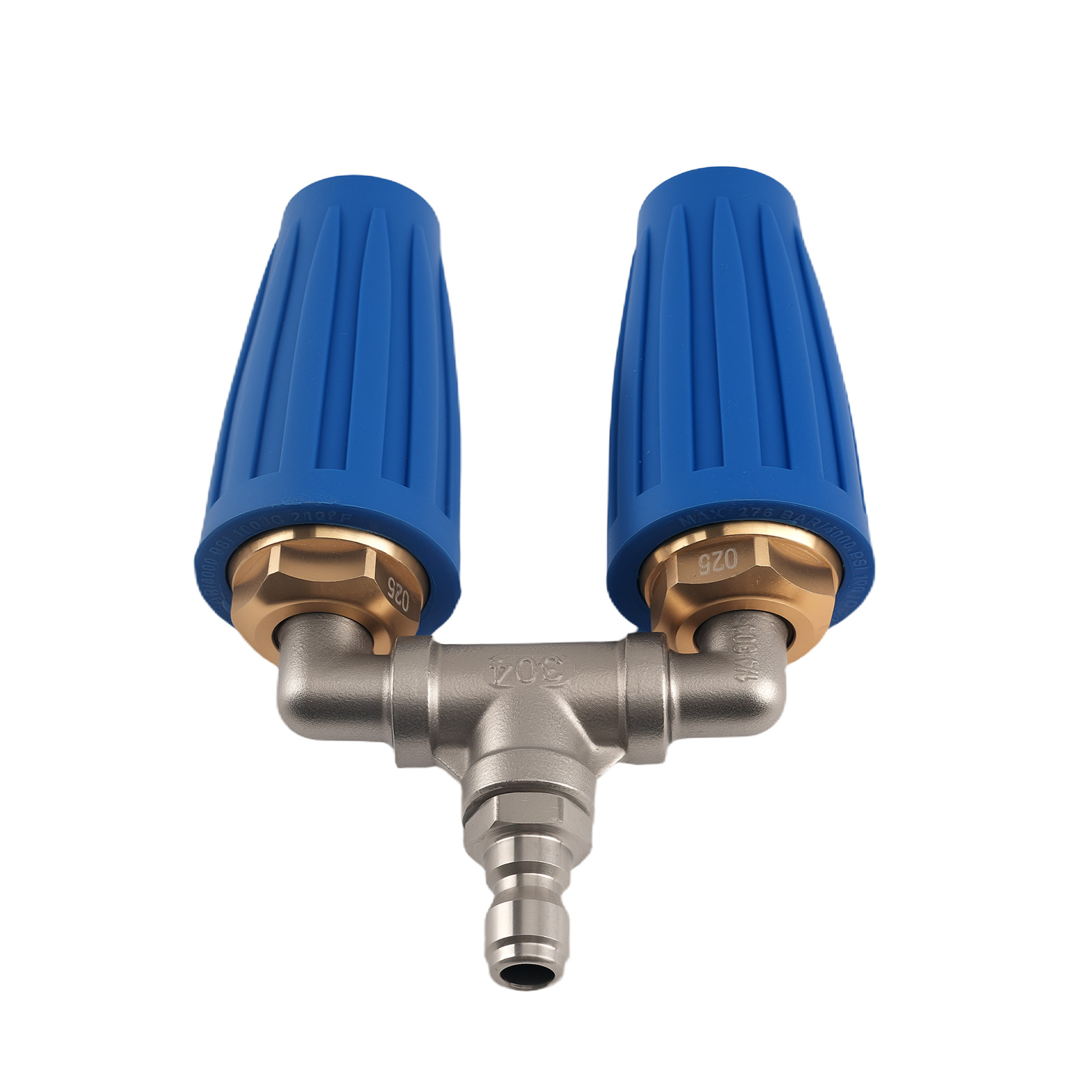 Main product image of Pressure Washer Dual Turbo Nozzle, 4000 PSI, 304SS Twin Head