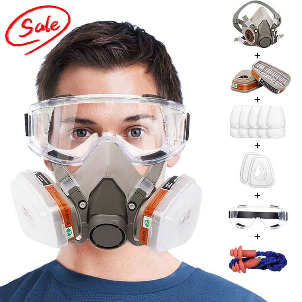 Main product image of Full Facepiece Respirator Mask 6200, Gas, Chemical, Spray Protection