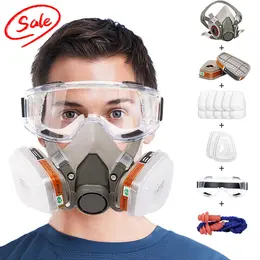 Product image of Full Facepiece Respirator Mask 6200, Gas, Chemical, Spray Protection