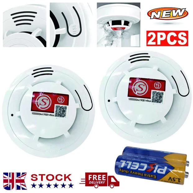 Main product image of Residential Smoke and Gas Detector Twin Pack, 10-Year Battery