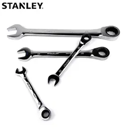 Product image of Polished Metric Combination Ratchet Wrench, 9mm