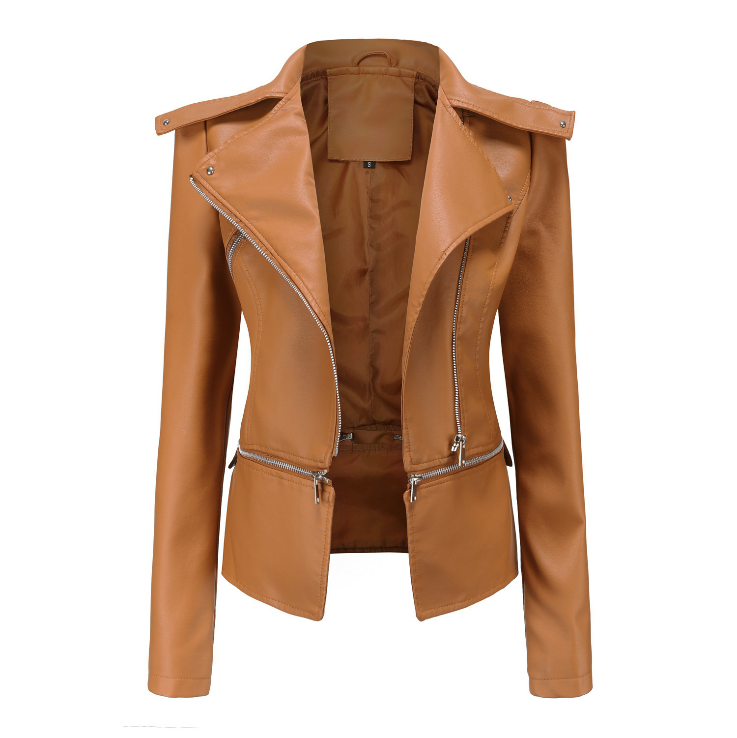 Main product image of Motorcycle Leather Jacket for Rider Protection