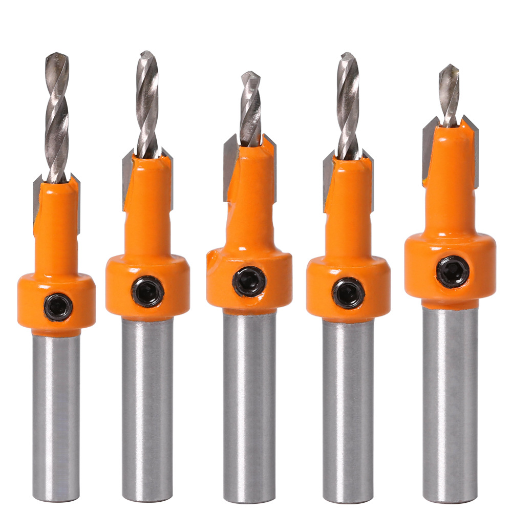 Main product image of Wood Step Drill Bit for Self-Tapping Screw Installation