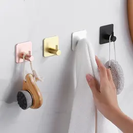 Product image of Self-Adhesive Stainless Steel or Aluminum Single Hook