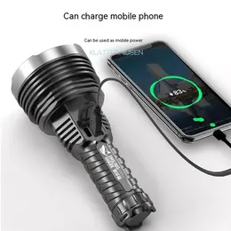 Product image of P90 LED Rechargeable Flashlight, Smooth Cup, Long Shot, Waterproof, Electric Display