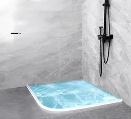 Product image of Silicone Water Barrier Strip for Shower & Bathroom Floor Separation