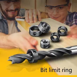 Product image of 3-16mm Woodworking Auger Bit Depth Stop Collar