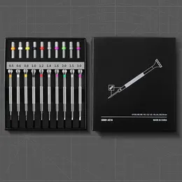 Product image of Precision Cross and Straight Manual Screwdriver Set, 10-Piece