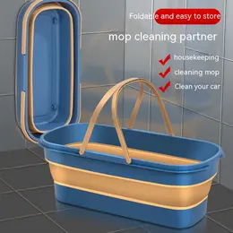 Product image of Double Handle Mop Bucket for Commercial Cleaning