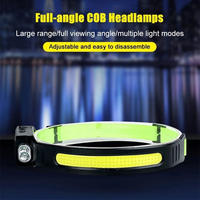 Main product image of Rechargeable Silicone Sensor Headlamp, Type-C, Outdoor