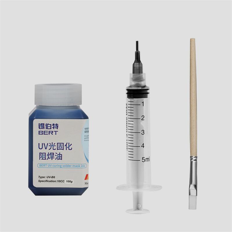 Main product image of Green, Yellow, Black, Blue, Red, White Oil Curing Solder Resist Paint