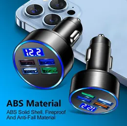 Product image of Automotive 1-to-4 Port USB Power Adapter for Vehicle Charging