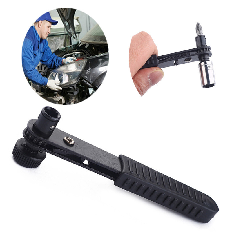Main product image of 1/4 Inch Drive Ratchet Screwdriver Handle & Hex Socket Wrench