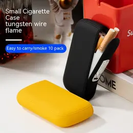 Product image of Rechargeable Lighter Cigarette Case, Holds 10 Cigarettes