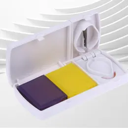 Product image of Plastic Rectangular Pill Cutter with Divider