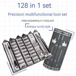 Product image of 128-Piece Precision Screwdriver Set, Alloy Steel, for Electronic Devices