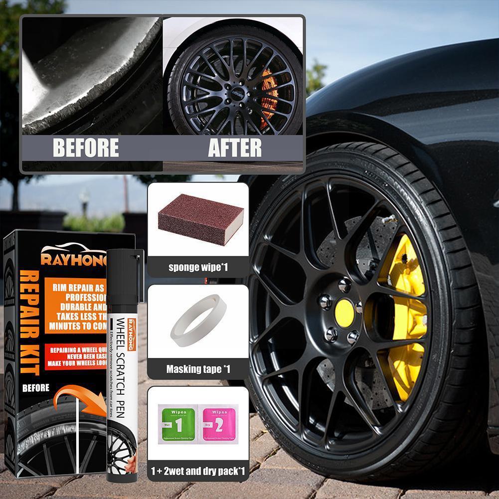 Main product image of Black Paint Adhesive for Alloy Wheel Repair
