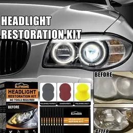 Product image of Automotive Headlight Restoration Kit with Ceramic Coating
